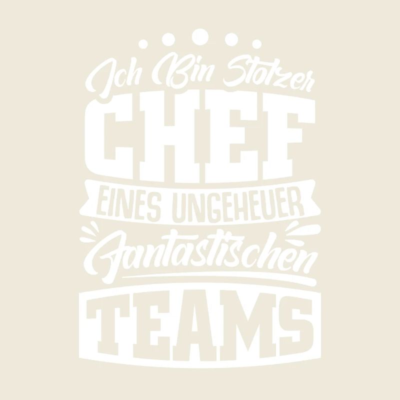 Stolzer Chef Chef Mann Abteilungsleiter Teamchef
