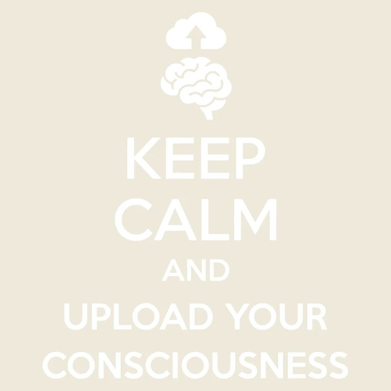 Upload Your Consciousness – lustiger Technik-Witz