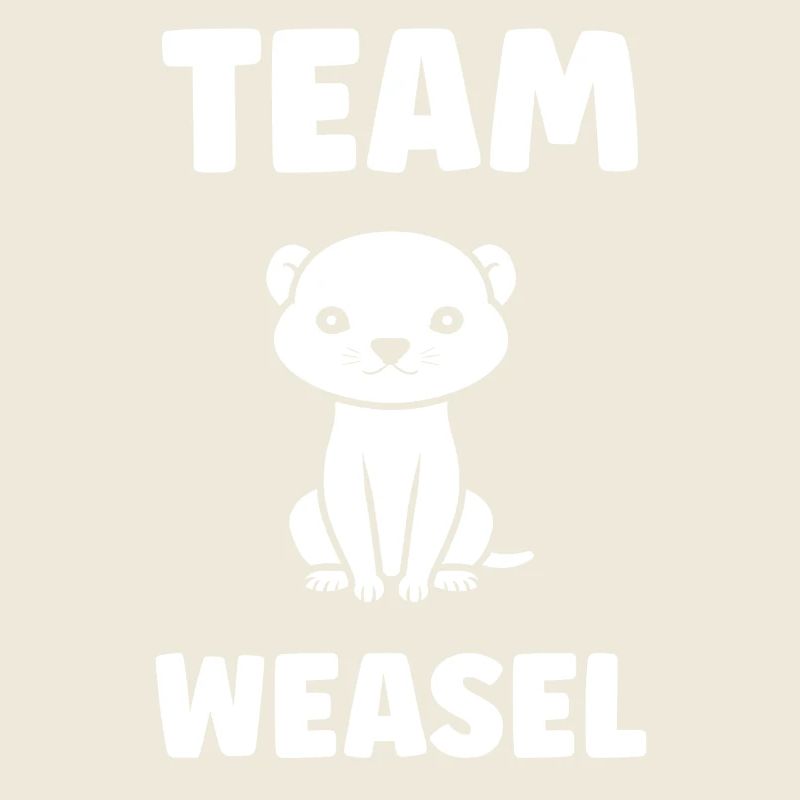 Team Weasel Mascotte Dessin