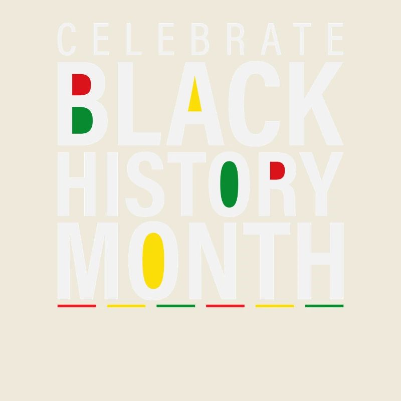 Feiern Sie den Black History Month Afroamerikaner