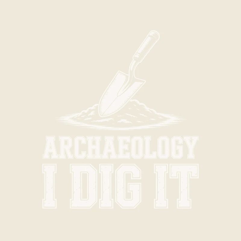 Archäologie Ich grabe es aus