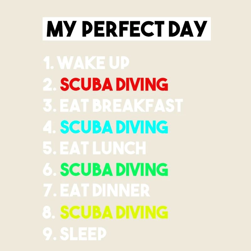 Ma routine quotidienne de plongée sous-marine parfaite