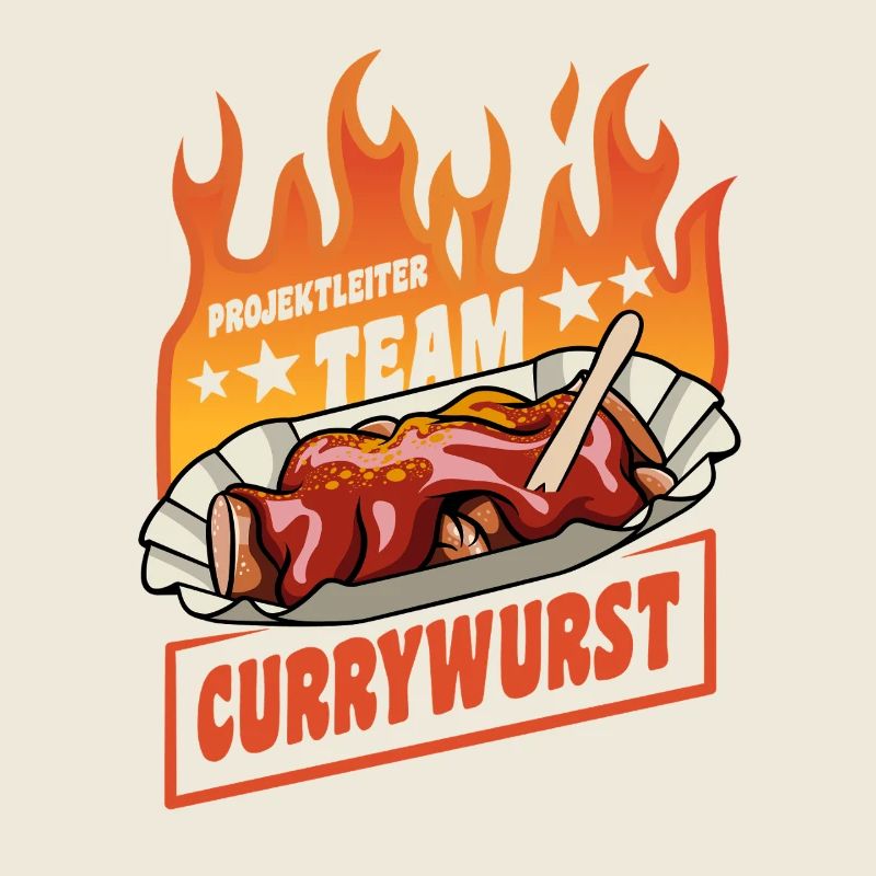Projektleiter Team Currywurst | Fast Food Flammen