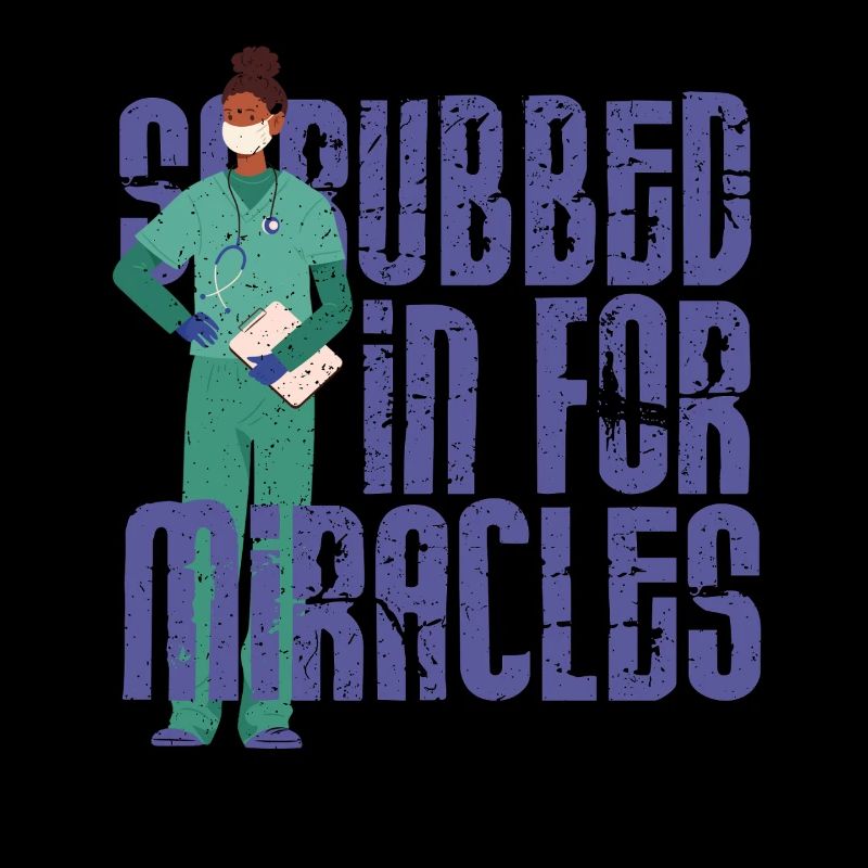 NICU Krankenschwester Scrubbed In For Miracles