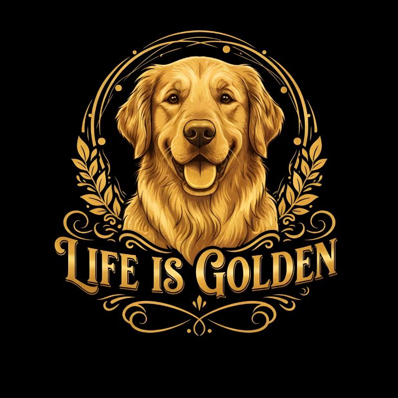La vie est dorée : Golden Retriever
