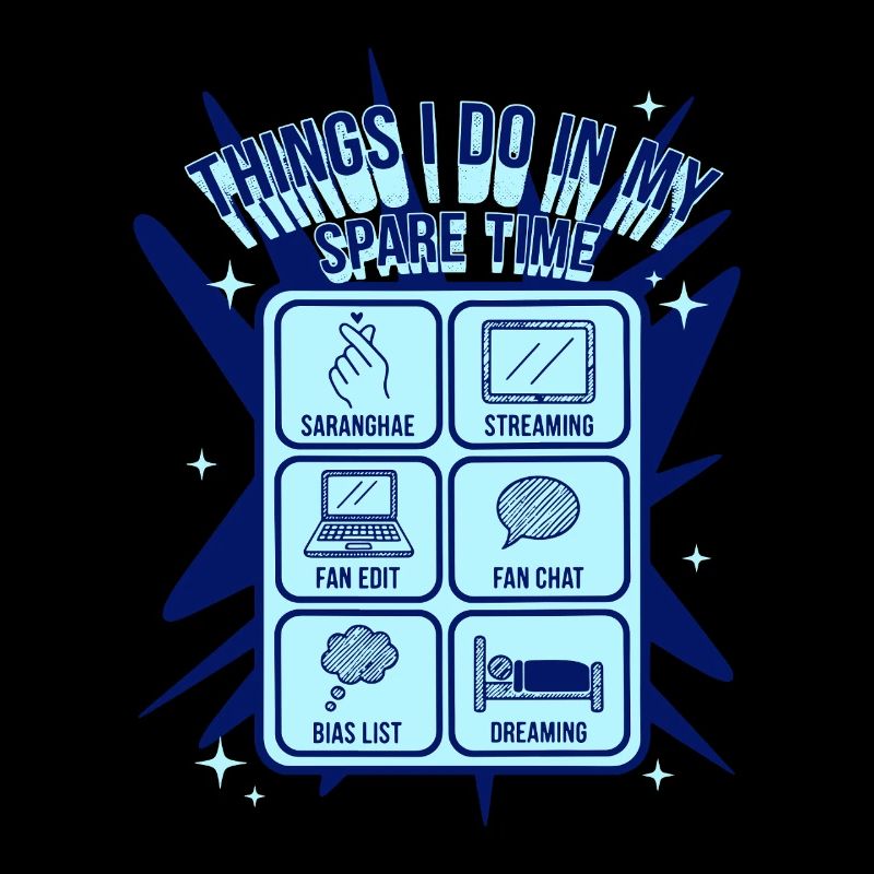 Dinge, die ich in meiner Freizeit tue, Kpop Saranghae