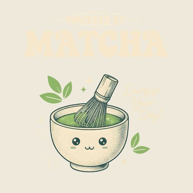Powered By Matcha Energize Your Day Matcha Tea