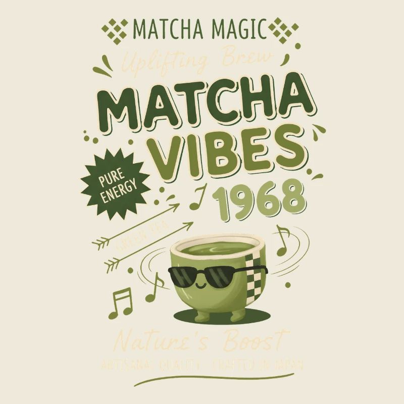 Matcha Vibes 1968 Matcha Magic Uplifting Brew