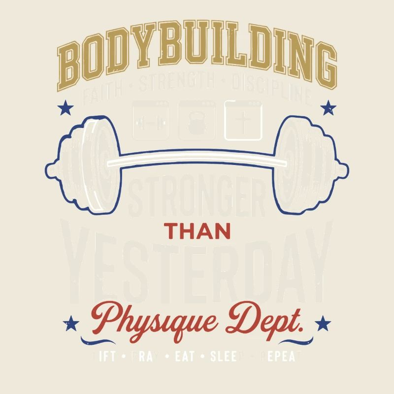 Bodybuilding Stärke Glaube Disziplin