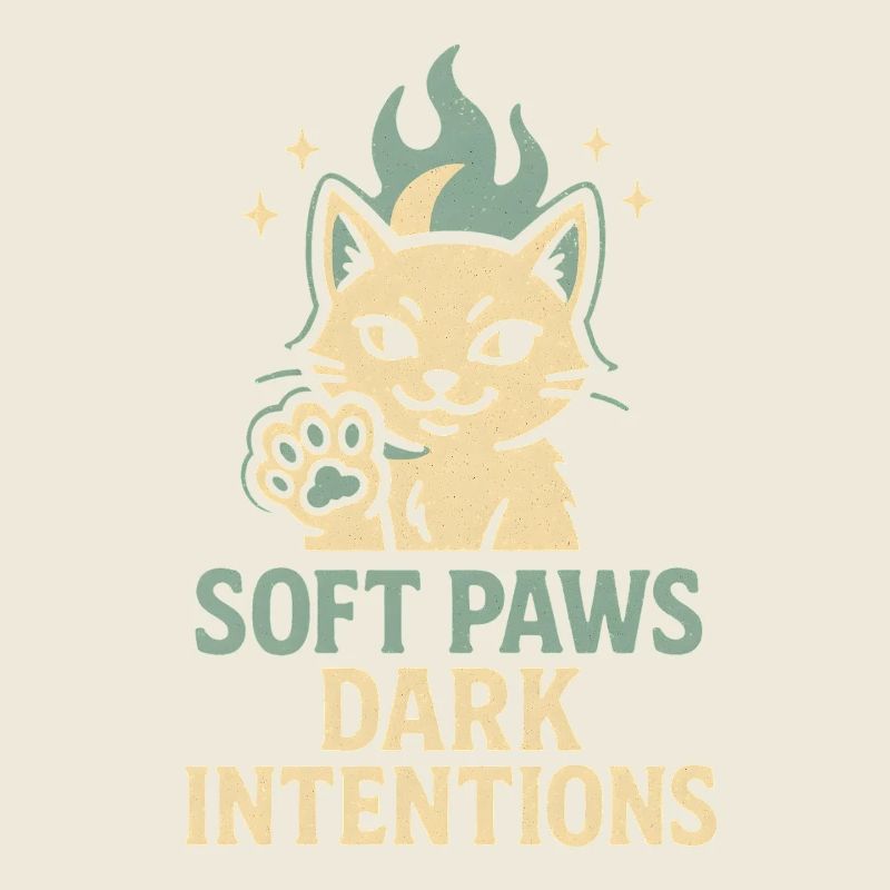 Gentle Paws, Dark Intentions | Cat