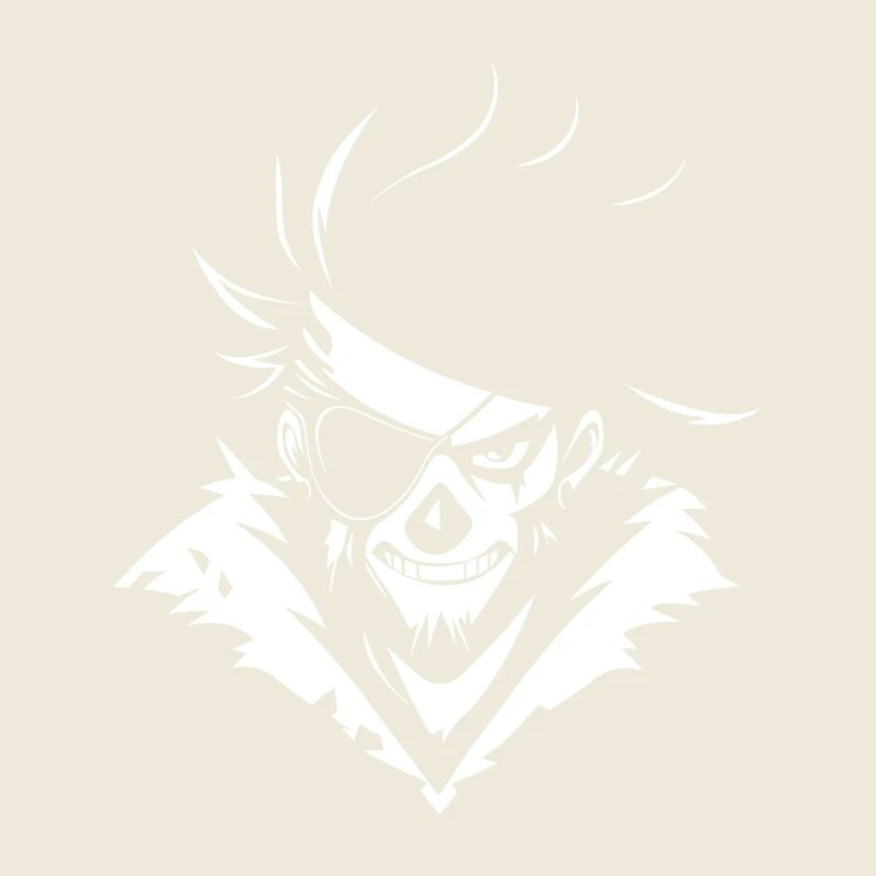 Pirate Skull with Eye Patch – Urban Skull