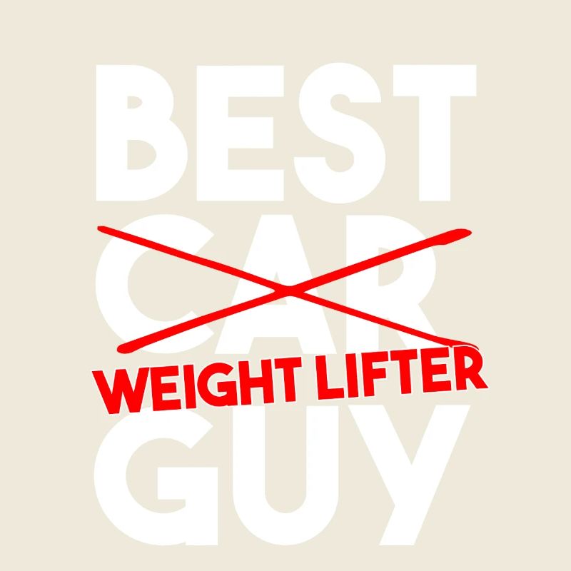 Best Weight Lifter Guy Funny Gym Workout Art