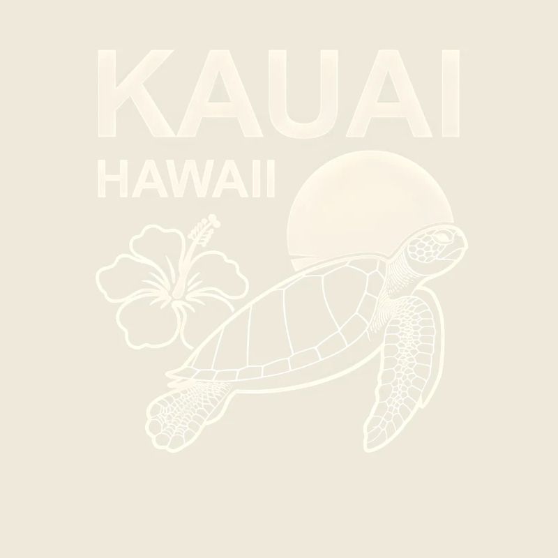 Kauai Schildkröte Hibiskus