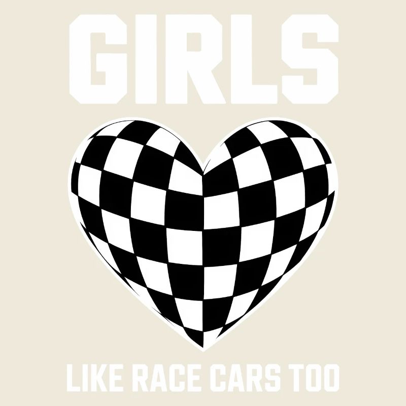 Cadeau de voitures de course de filles