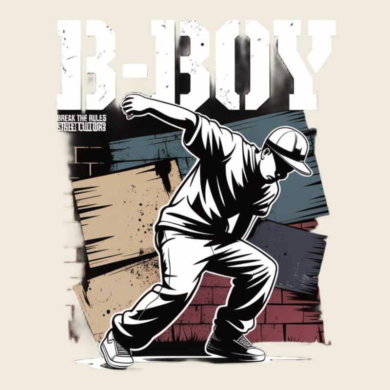 B-Boy Breakdance Streetstyle Breakdancer