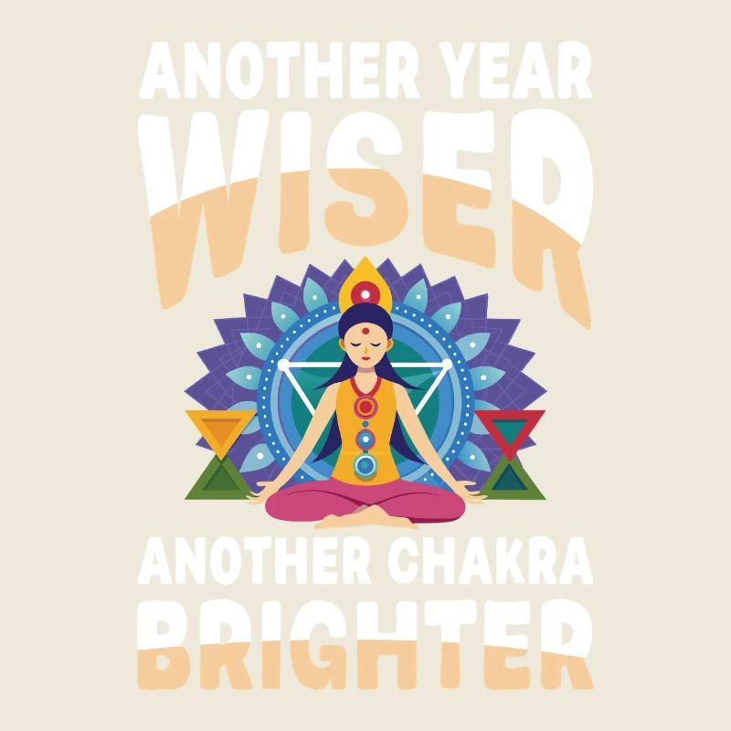 Another Year Wiser Another Chakra Brighter Yoga