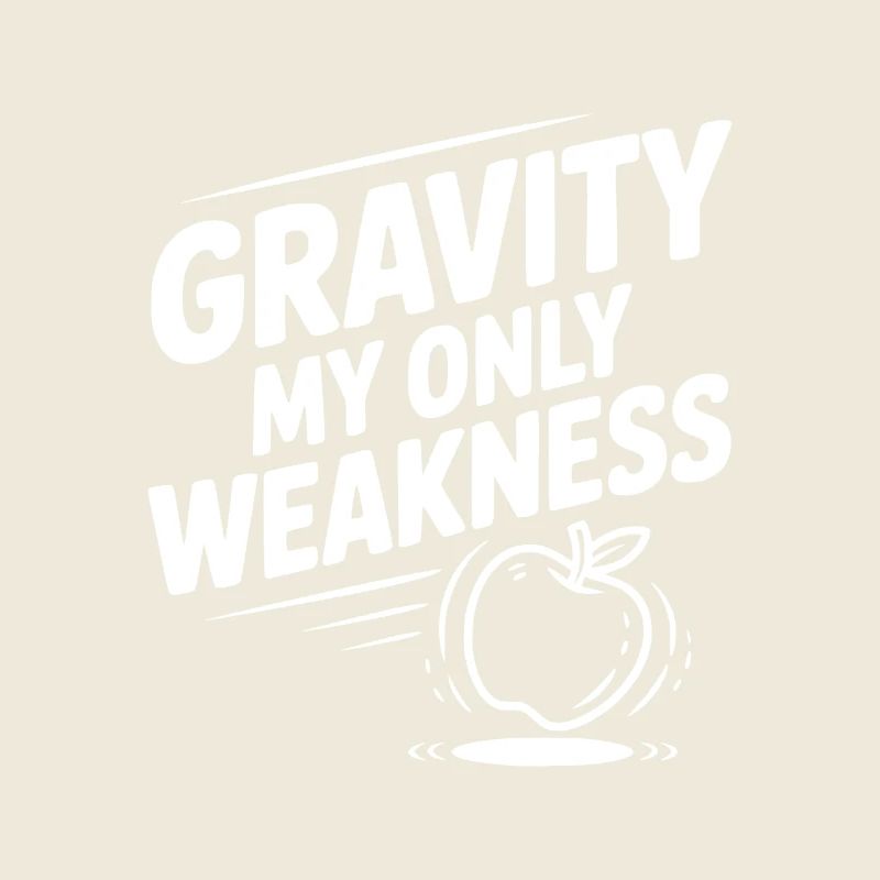 Gravity My Only Weakness