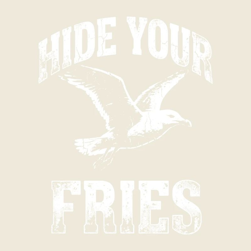 Cache tes frites mouette