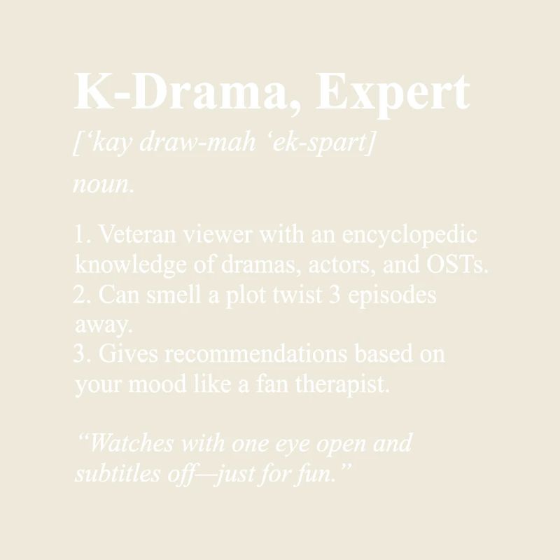 Drame coréen K-Drama Lover Kdrama