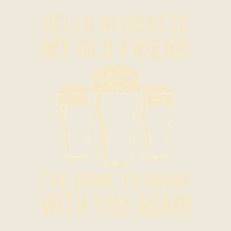 Hello Darkness My Old Friend Trinkt Stout-Bier