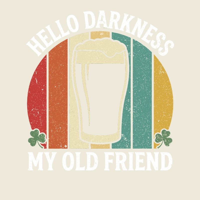 Hello Darkness My Old Friend Trinkt Stout-Bier