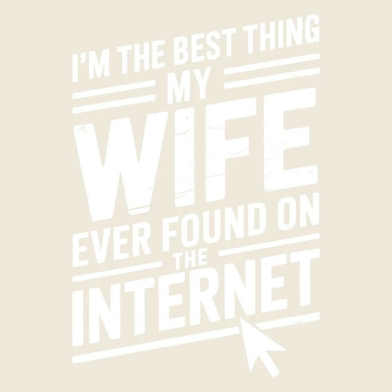 Ehemann Wife Internet Sprüche: Lustiges Geschenk