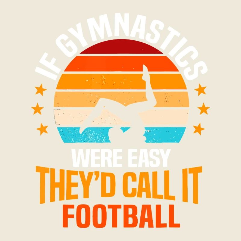 Retro Gymnastics Sunset