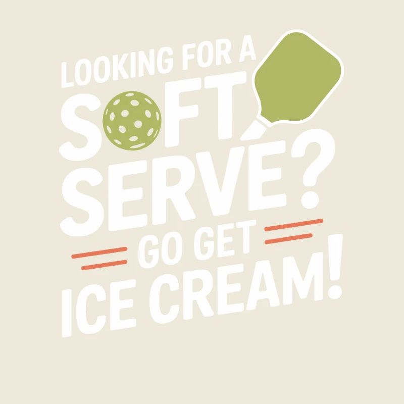 Pickleball Player Looking For Soft Serve Dinking