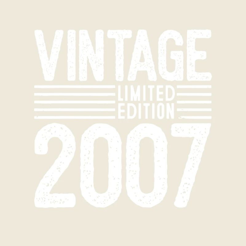 Édition limitée Vintage 2007