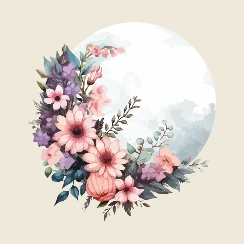 Wildflower Spring Happy Easter Ostara