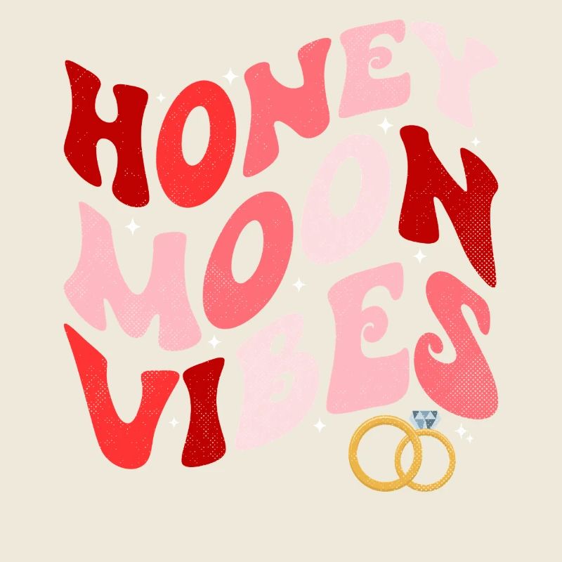 Ambiance lune de miel, mariage de nouvelles mariées