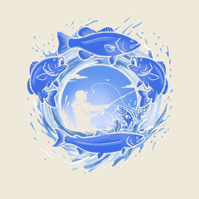 Fishing – dynamic fish and angler graphics