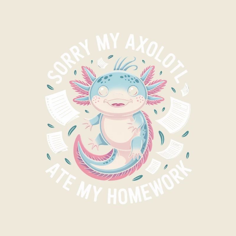 Axolotl a mangé mes devoirs
