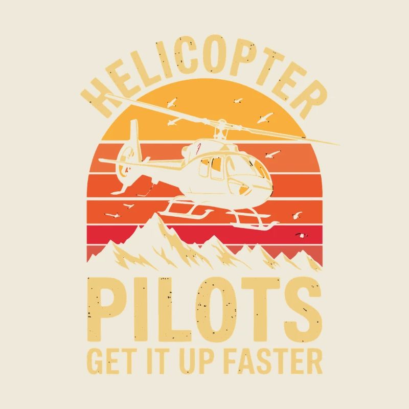Les pilotes d’hélicoptère montent plus vite, Hubschrauber