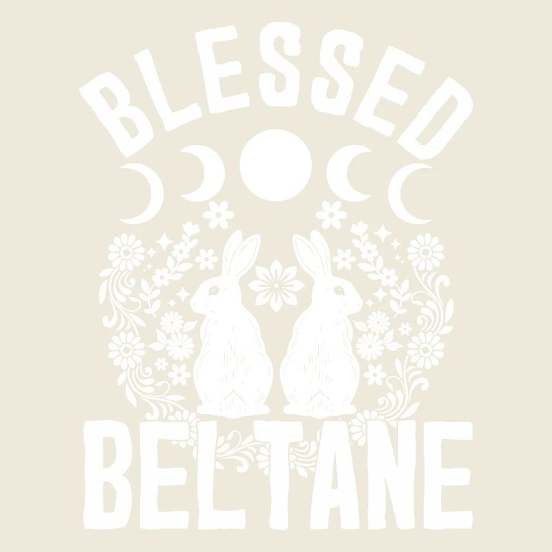 Beltane Blessings May Day Pagan Rabbit Paganism