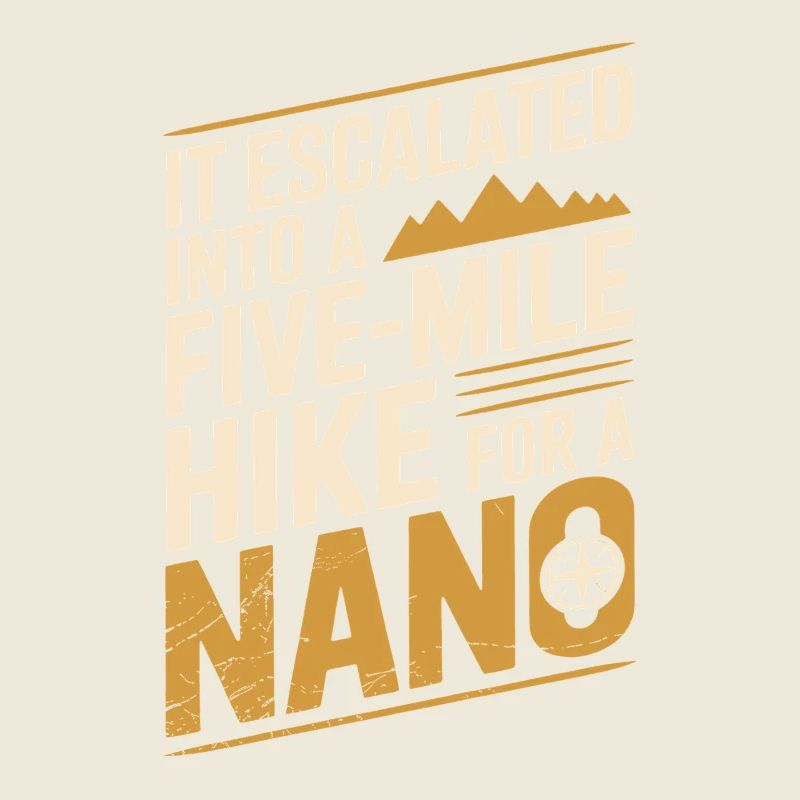 Cinq miles à cause de Nano | Humour de géocaching