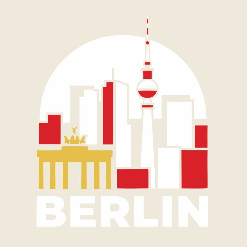 Berlin Skyline TV Tower