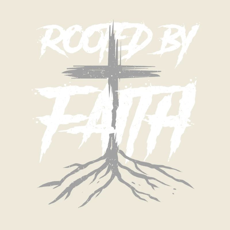 Scribble Doodle Drawing Rooted By Faith