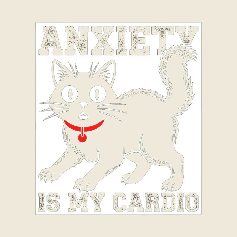 L’anxiété, c’est mon chat cardio
