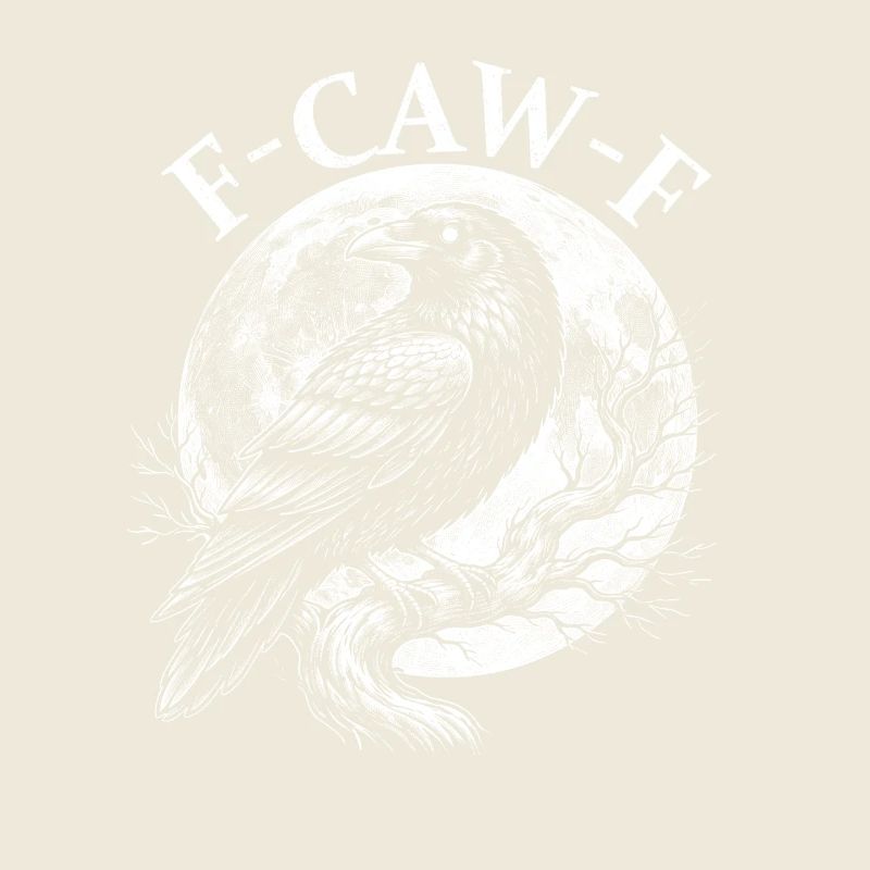 FCawF Grumpy Crow Sarkasmus Vogel Wortspiel Humor