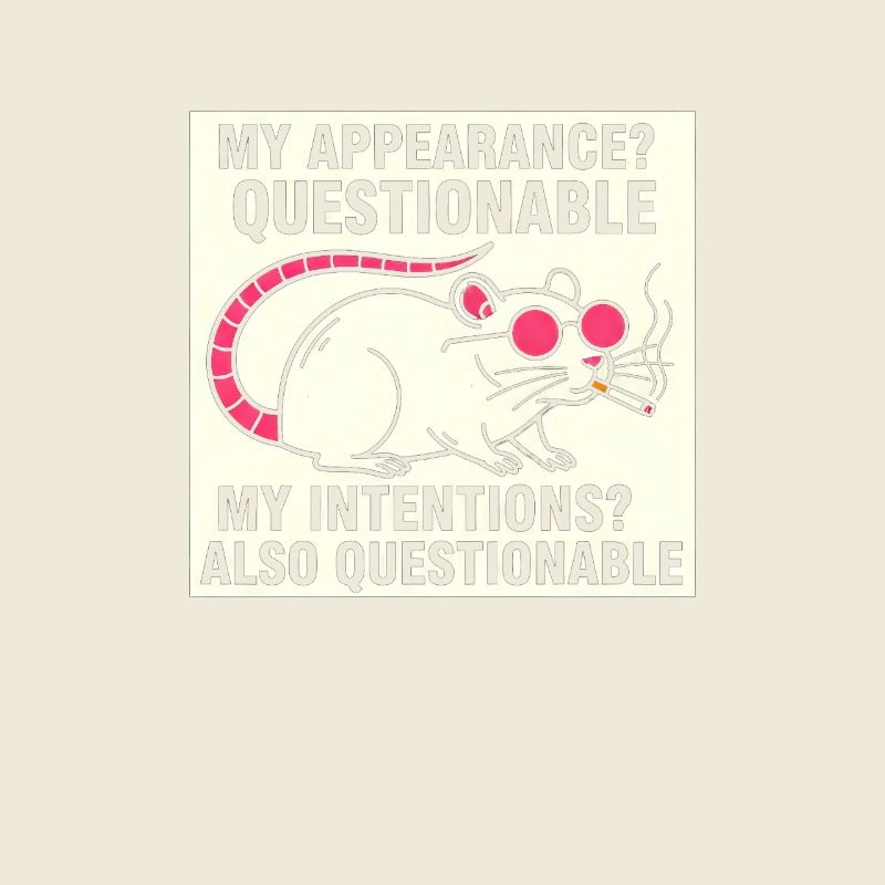 Questionable appearance rat