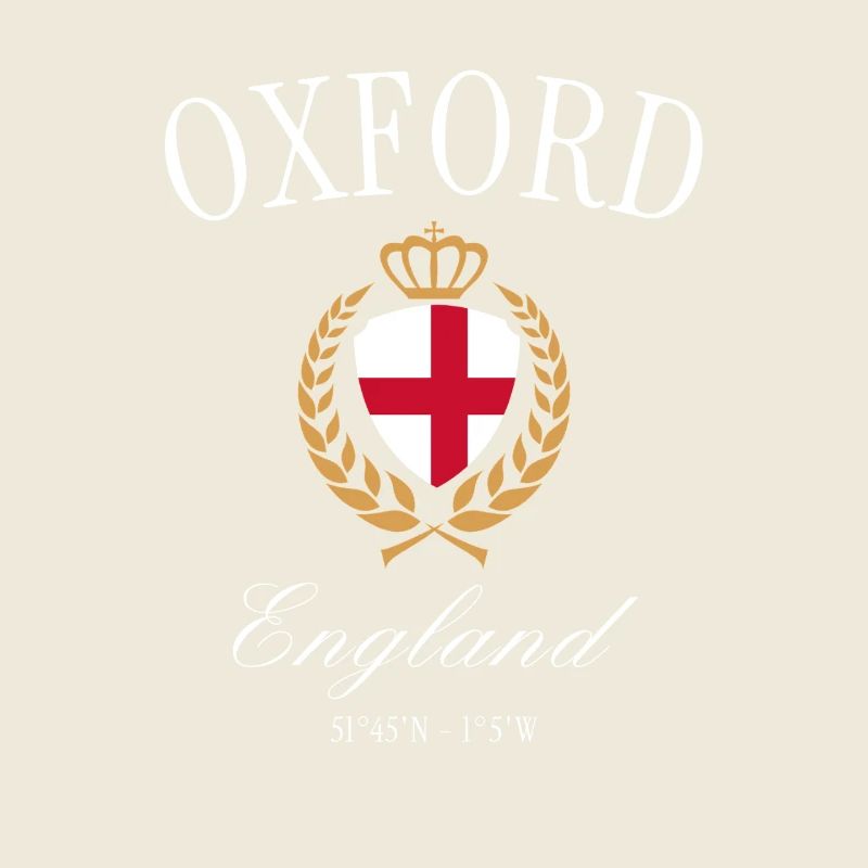 Oxford England Wappen Krone – Reise Souvenir