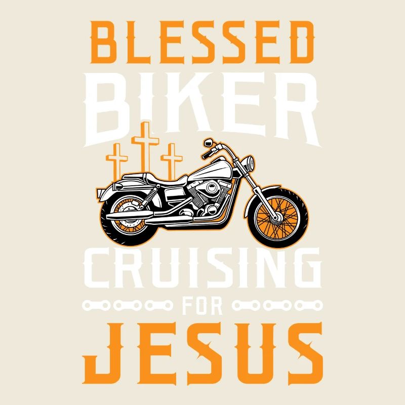 Favored Biker Cruising for Jesus Design