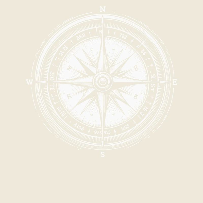 Compass Rose Vintage Nautical