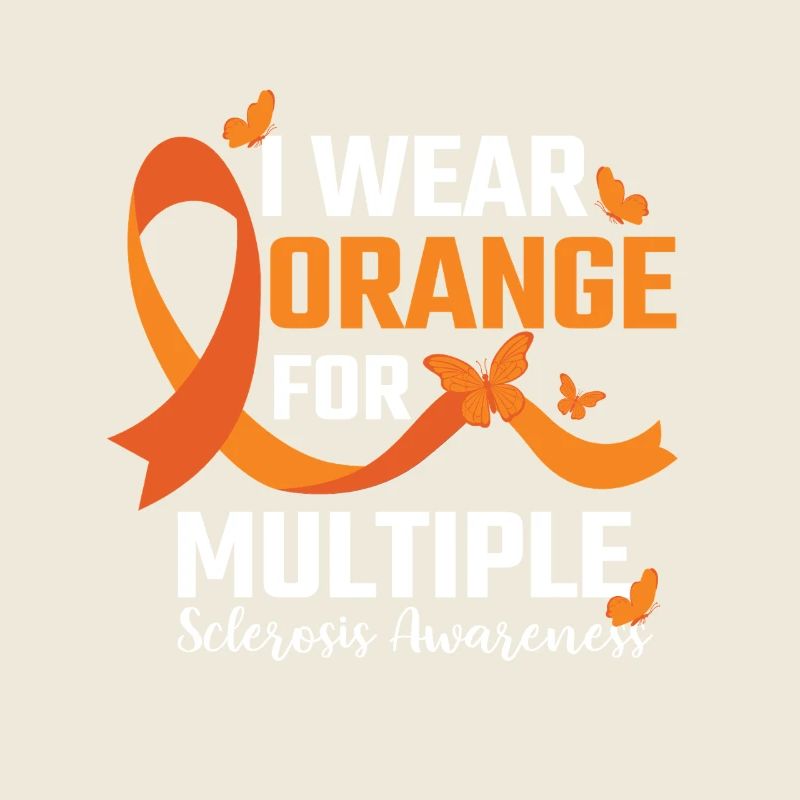 Sensibilisation à la sclérose en plaques avec le ruban orange