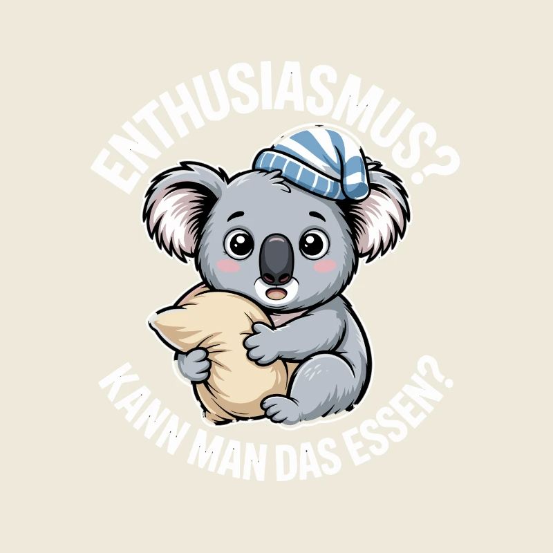 Enthusiasm you can eat tired koala