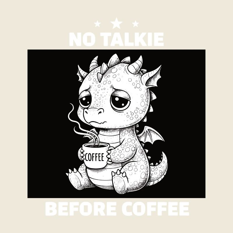 Pas de conversation avant Dragon Amoureux du Café