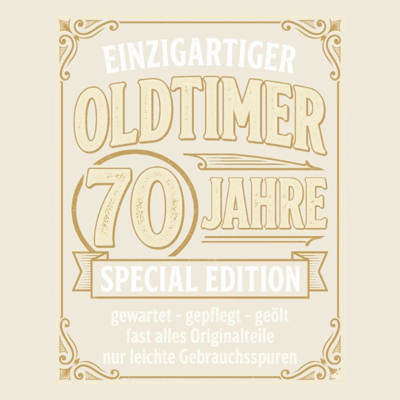 Einzigartiger Oldtimer 70 Jahre Special Edition
