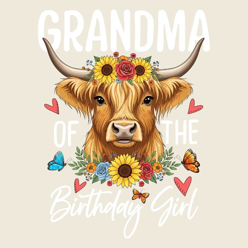 Grand-mère de la fille d’anniversaire