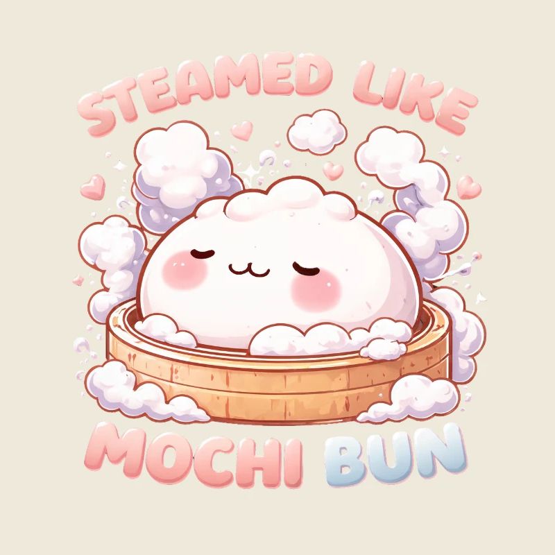 Onsen Thermalbad Bad Streamed Like Mochi Bun